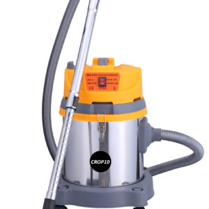 CROP10 VC-20 1200-Watt, 20-Liter 3-in-1 Wet & Dry Stainless Steel Vacuum Cleaner, Blower Function – for Home, Office, Hotel, Car & Industrial use with High Power Suction with Multiple Accessories