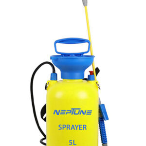 Neptune 5 Liter Hand Operated Lawn and Garden Pressure Sprayer with Pressure Relief Valve, Adjustable Shoulder Strap