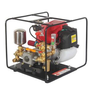 Neptune Portable Power Sprayer 4 Stroke Engine Technology Brass Pressure Pump with Double Discharge Outlet NPW-50 (Multicolour)