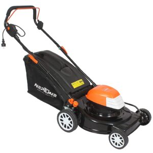 NEPTUNE 1800 Watt Electric Rotary Lawn Mower for Striped Effect On Medium to Large Sized Lawns