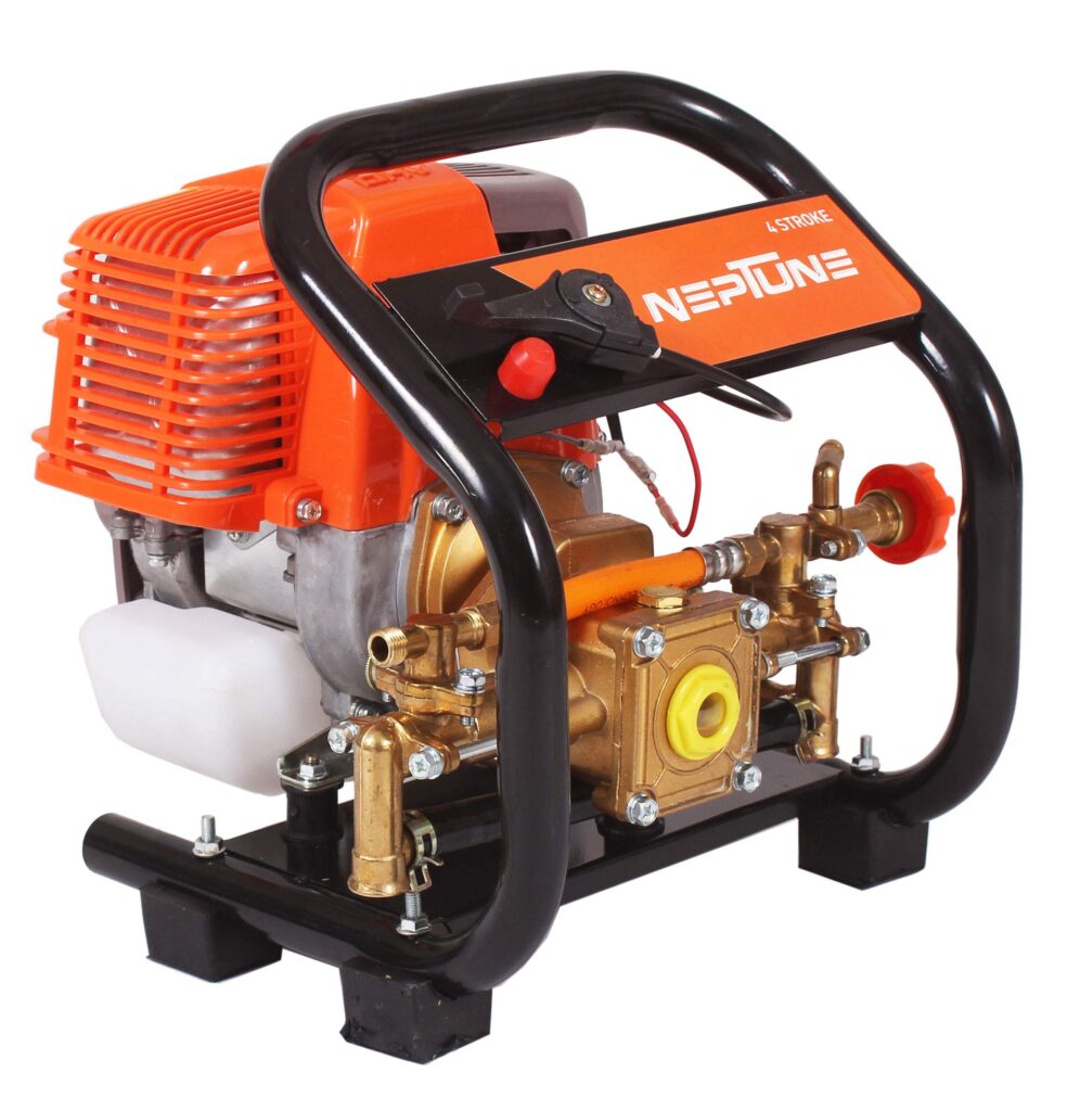Buy Neptune Portable Power Pressure Sprayer Pump With 4 Stroke Petrol  Engine, for Gardening and Cleaning with Spray Gun NPW-768-WH at Best Price  in India