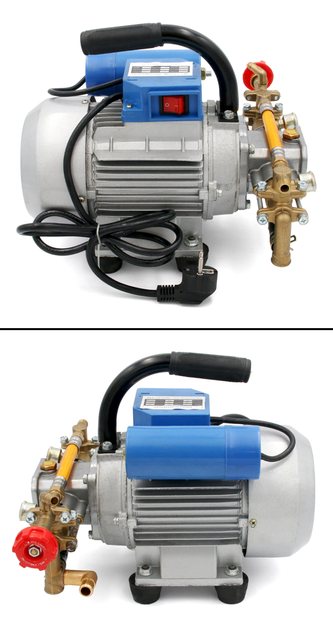 Neptun 1100W Electric Portable Power Pressure Sprayer Pump with Brass Made  High Pressure Pump, Spray Gun, High Pressure Hose for Agricultural,  Gardening, Car/Bike Cleaning 