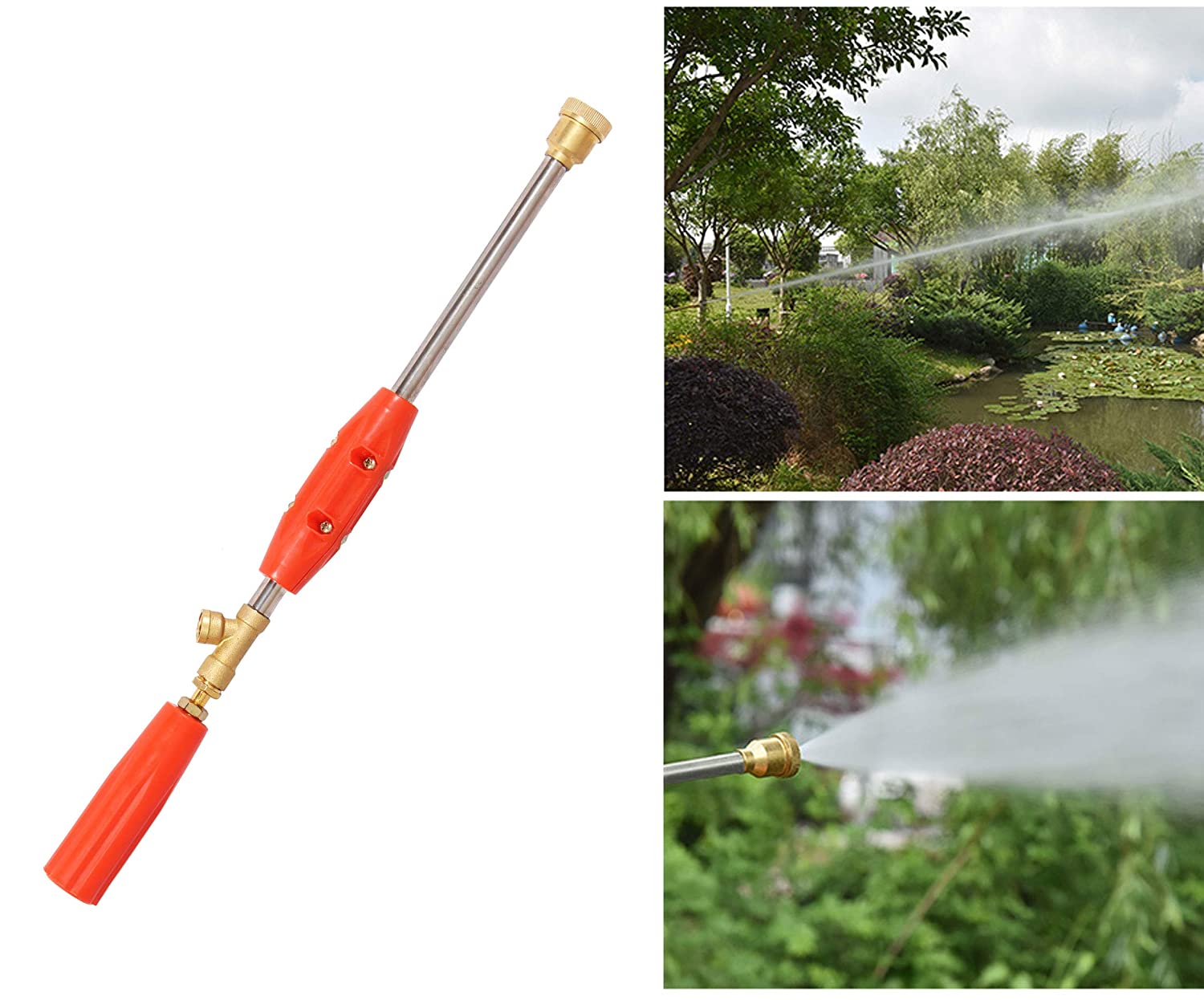 Four-stroke Gasoline High-pressure Sprayer Roll Tube Integrated Garden  Fruit Tree Disinfection Flushing Pump Sprayer