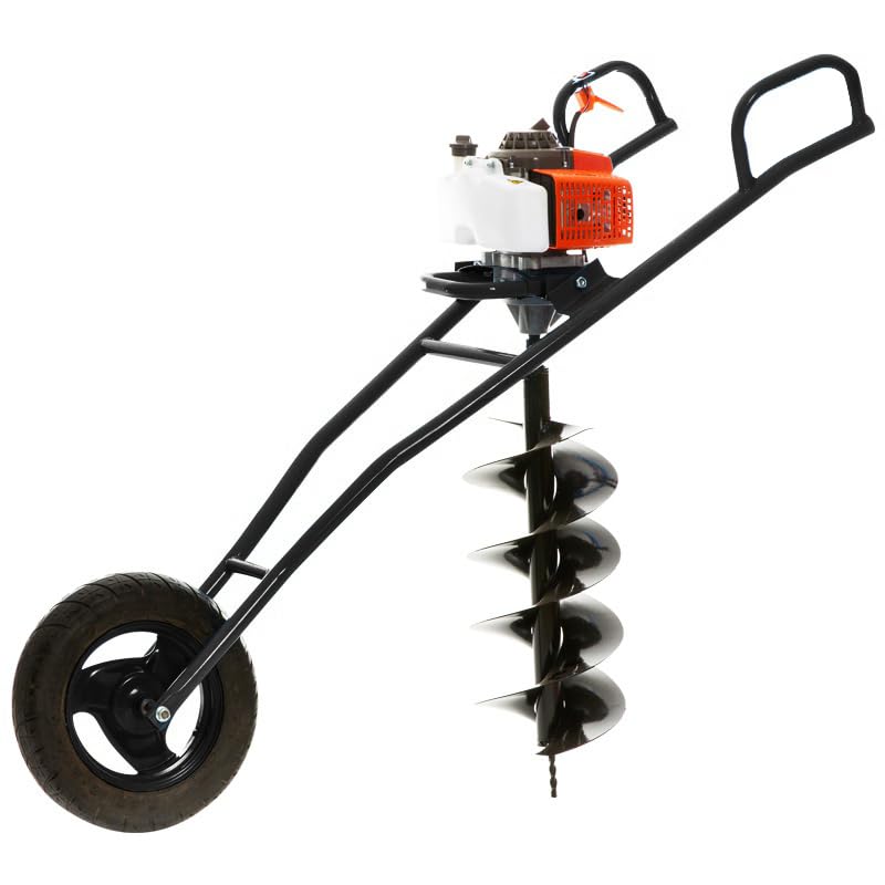 Auger for store hole digging